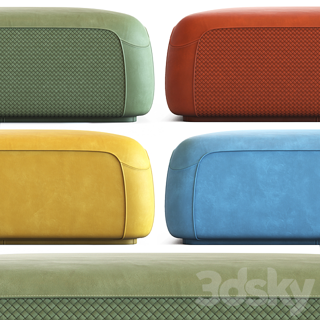 Ulivi Olivia Pouf 3DSMax File - thumbnail 2