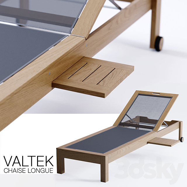 VALTEK Chaise Longue 3DSMax File - thumbnail 2