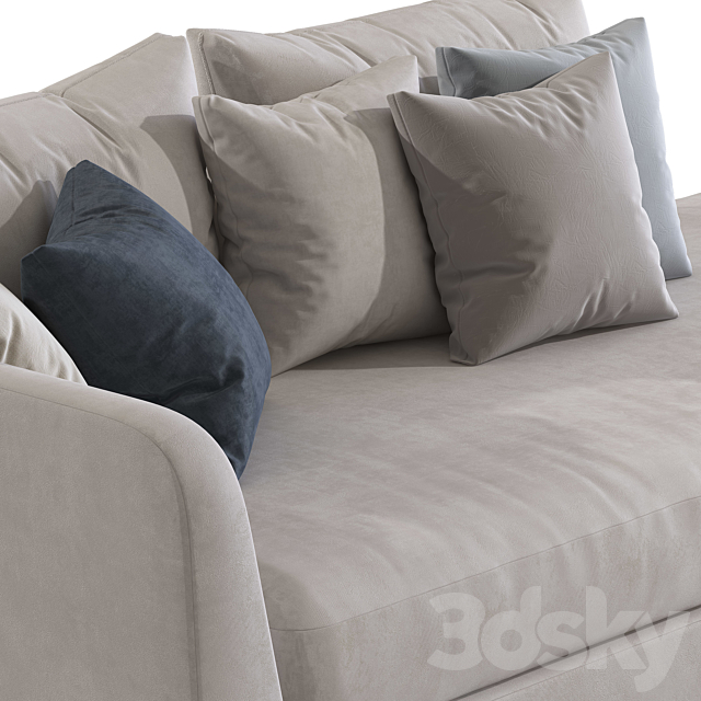 VICTOR | Couch 2 3DS Max Model - thumbnail 4