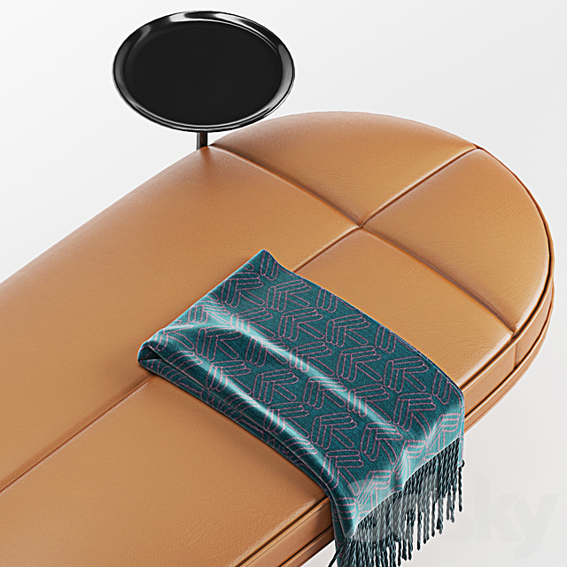 Wendelbo WON Canoe daybed 3DSMax File - thumbnail 4