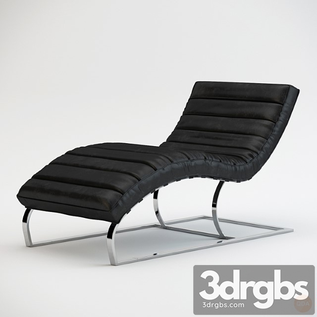 Wildon Home Chaise 1 3dsmax Download - thumbnail 1