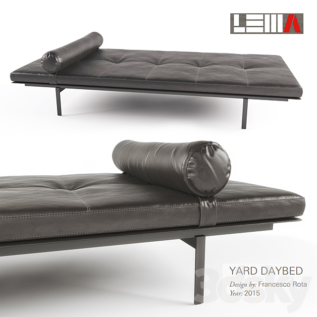 YARD DAYBED 3ds Max - thumbnail 1