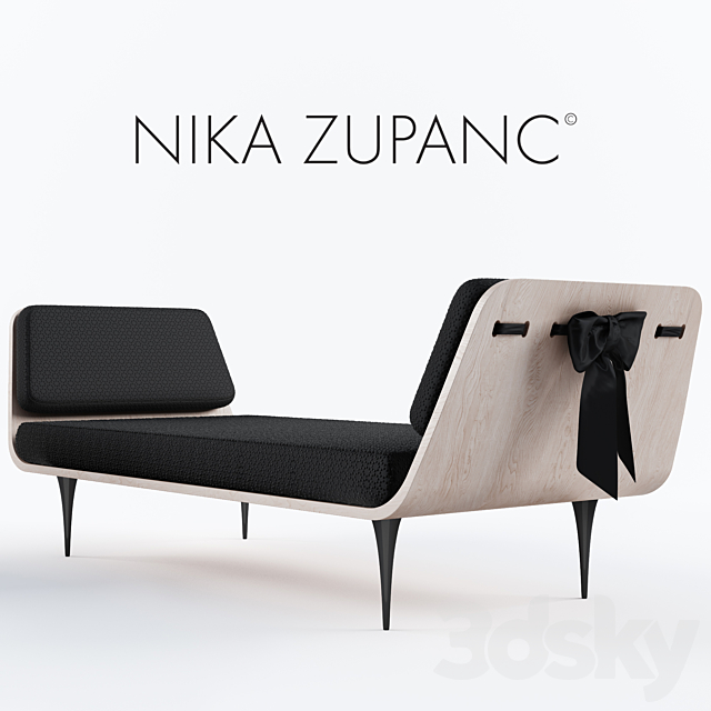 Zupanc – Modesty bench 3DSMax File - thumbnail 1