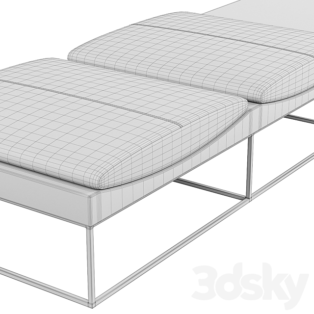 102 Bench by Jorge Zalszupin 3DSMax File - thumbnail 3