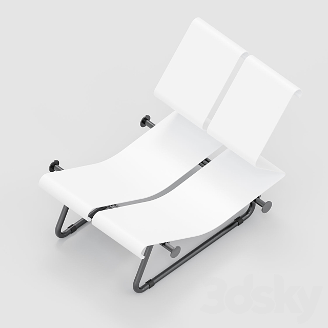 22 Low Armchair 3DSMax File - thumbnail 4