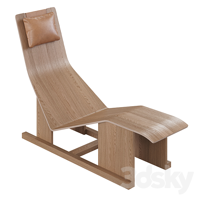 4PM chaise longue by Massproductions 3DSMax File - thumbnail 1