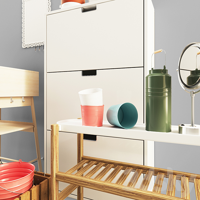 A set of 2 IKEA 3DSMax File - thumbnail 2