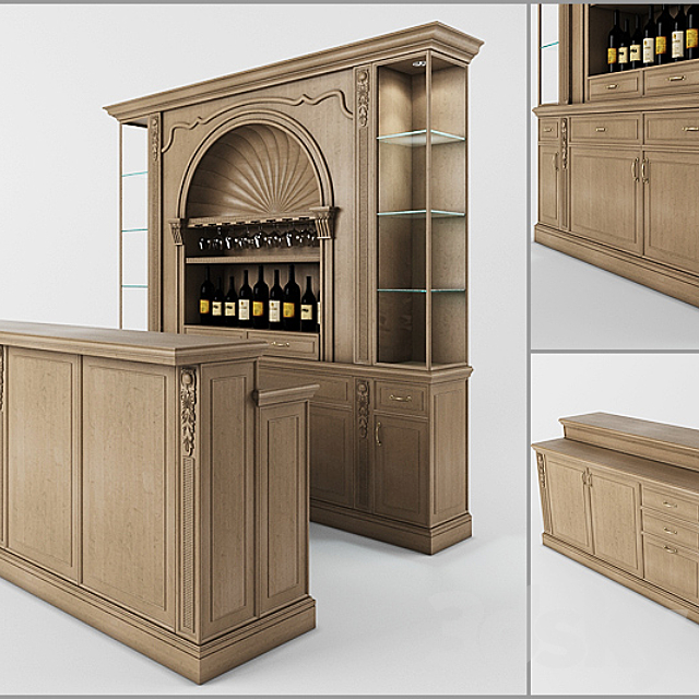 Bar and bar 3DSMax File - thumbnail 1