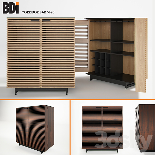 BDI CORRIDOR BAR 3DSMax File - thumbnail 1