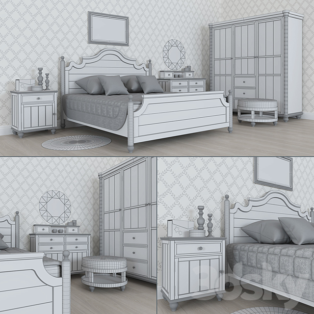 Bedroom 3DSMax File - thumbnail 2