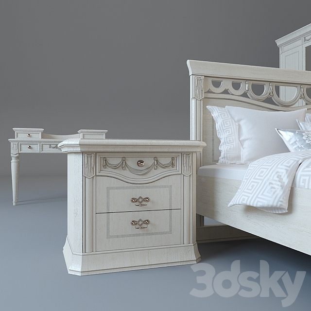 Bedroom FIRENZE factory CAMELGROUP 3DSMax File - thumbnail 2