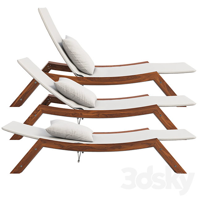 Beltempo Windmaster Chaise Lounge (3 options) 3DSMax File - thumbnail 4