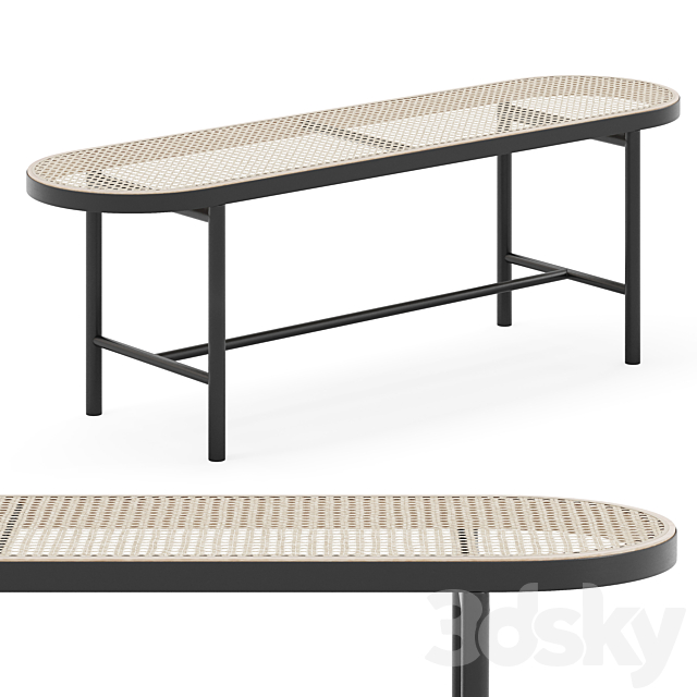 Bench Be My Guest by Warm Nordic 3DSMax File - thumbnail 1