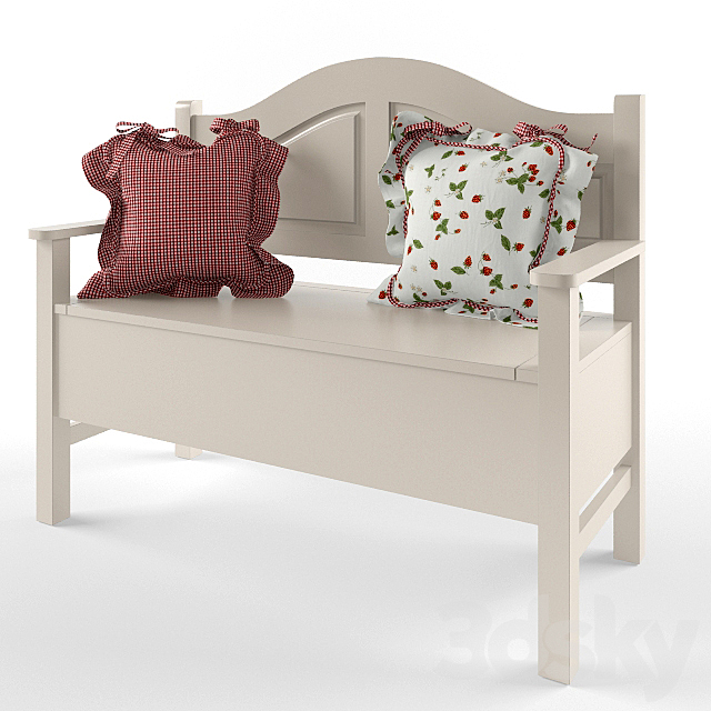 Bench camilla 3DSMax File - thumbnail 1