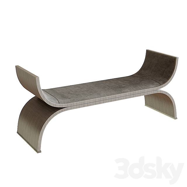 Bernhardt _ Colton Bench 3DSMax File - thumbnail 1