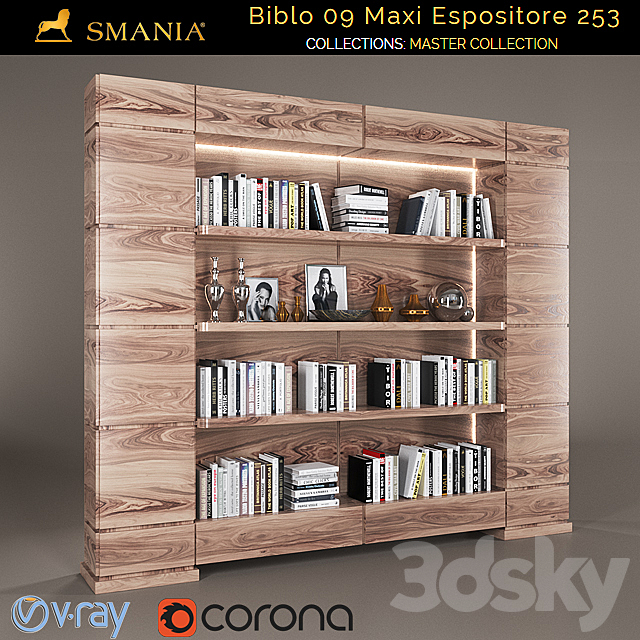 Biblo 09 Maxi Espositore 253 3DS Max Model - thumbnail 2