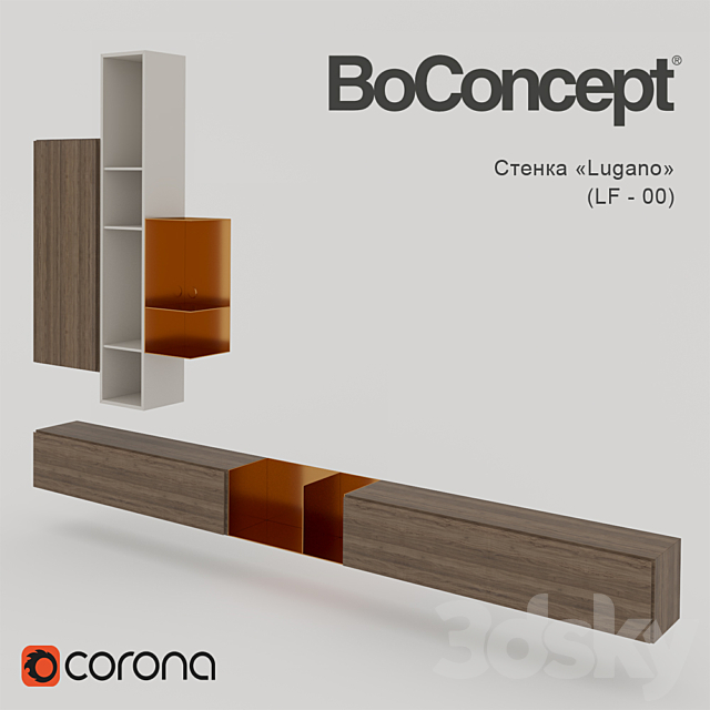 BoConcept Lugano 3DSMax File - thumbnail 1