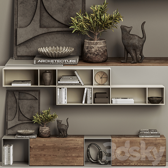 BoConcept Lugano Wall Unit 3DSMax File - thumbnail 2