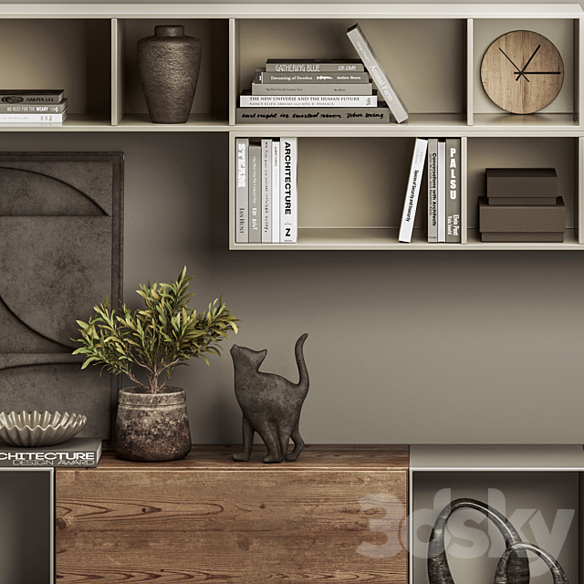 BoConcept Lugano Wall Unit 3DSMax File - thumbnail 5