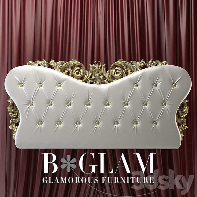 Boiserie B-Glam BG-800-815 3DS Max - thumbnail 1