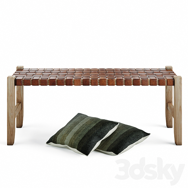 Calixa bench 3DSMax File - thumbnail 2