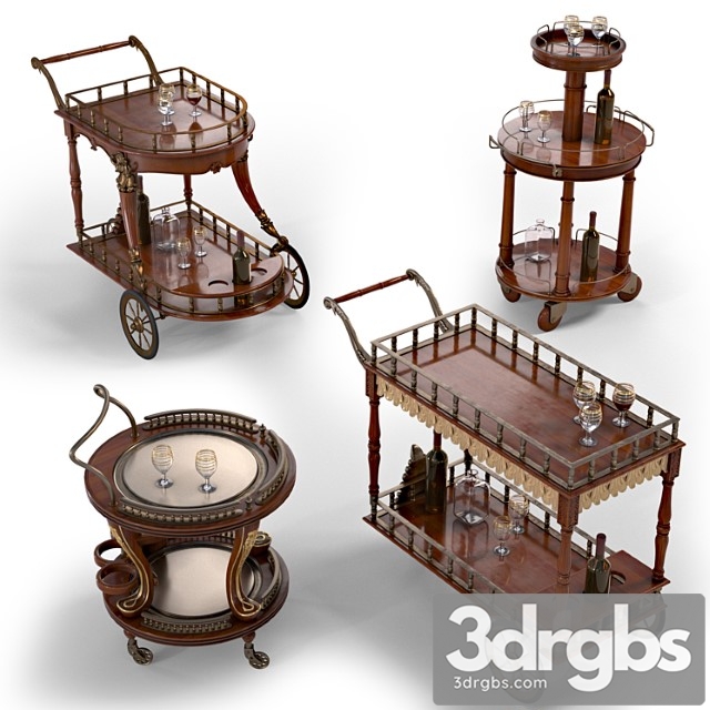 Camerin Set Of 4 Items 3dsmax Download - thumbnail 1