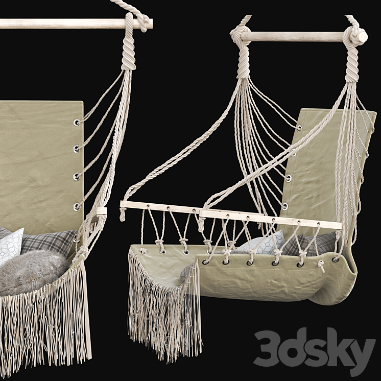 Casa pro Hanging Armchair 3DS Max - thumbnail 2