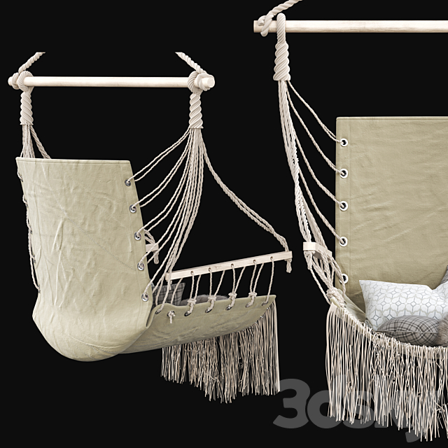 Casa pro Hanging Armchair 3DSMax File - thumbnail 3