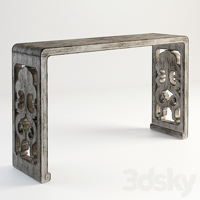 Century Furniture Garden Console 3DSMax File - thumbnail 1