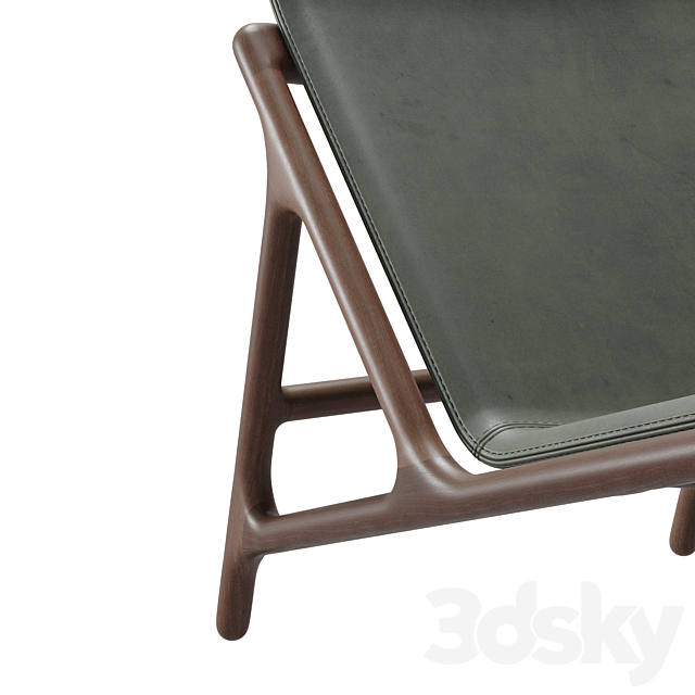 Chaise lounge Woak “MARSHALL” 3DSMax File - thumbnail 4