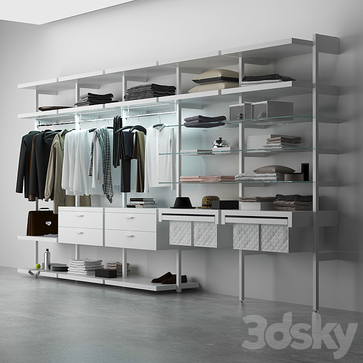 Closet MD_HOUSE_NEW_13 3DS Max - thumbnail 2