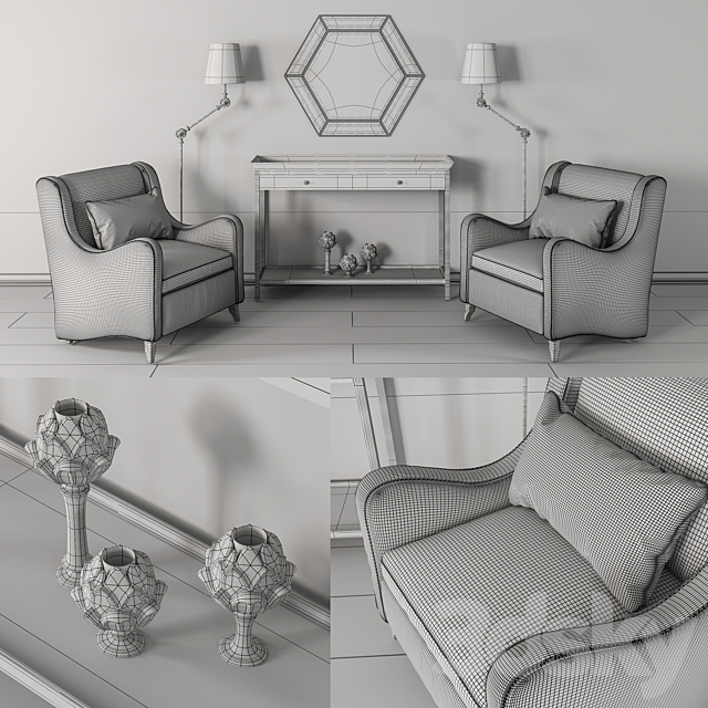 Dantone Home set 3DSMax File - thumbnail 2