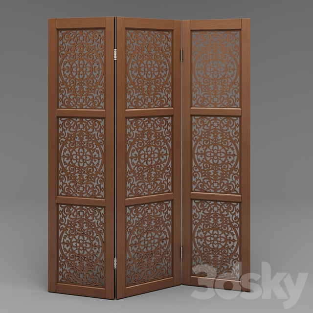 decorative screens 3DSMax File - thumbnail 2