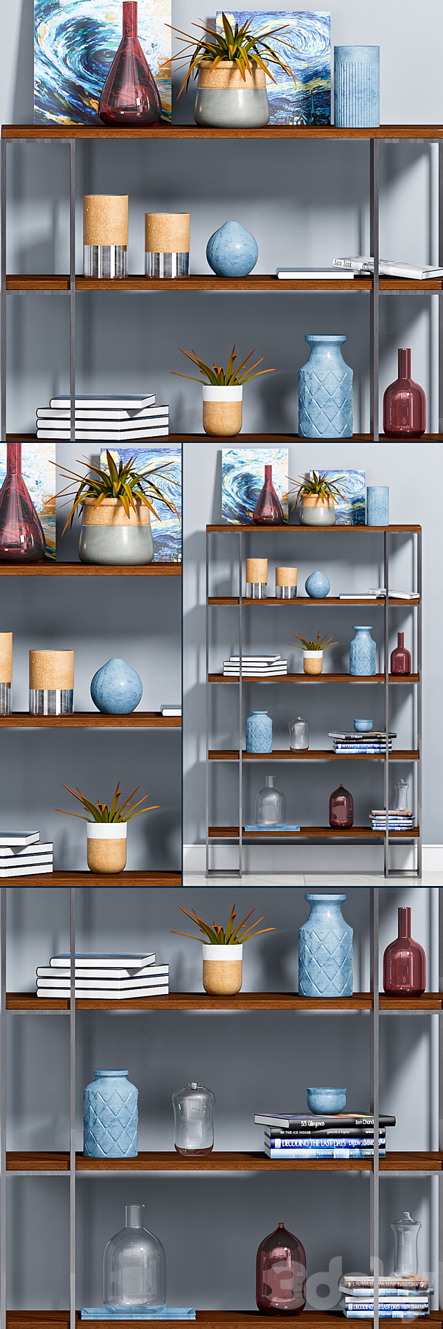 Decorative shelf -3 3DSMax File - thumbnail 2