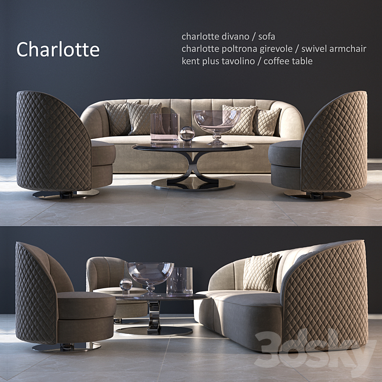 DV Home Charlotte 3DS Max - thumbnail 1