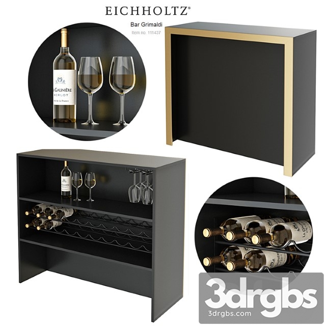 Eichholtz bar grimaldi 111437 2 3dsmax Download - thumbnail 1