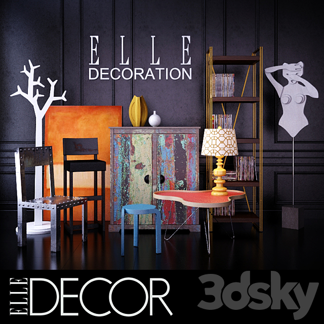 ELLE Decor 3DSMax File - thumbnail 1