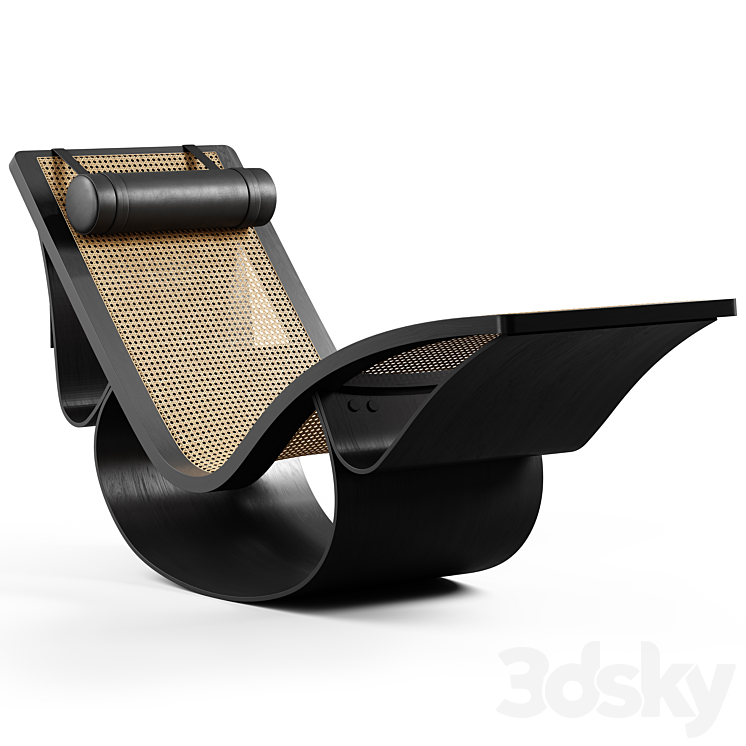 Etel Design – Rio Rocking Chair 3DS Max Model - thumbnail 2