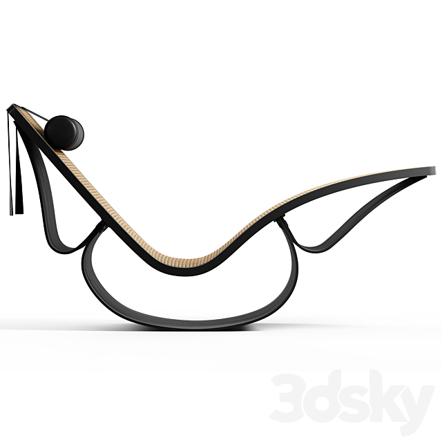 Etel Design – Rio Rocking Chair 3DSMax File - thumbnail 4