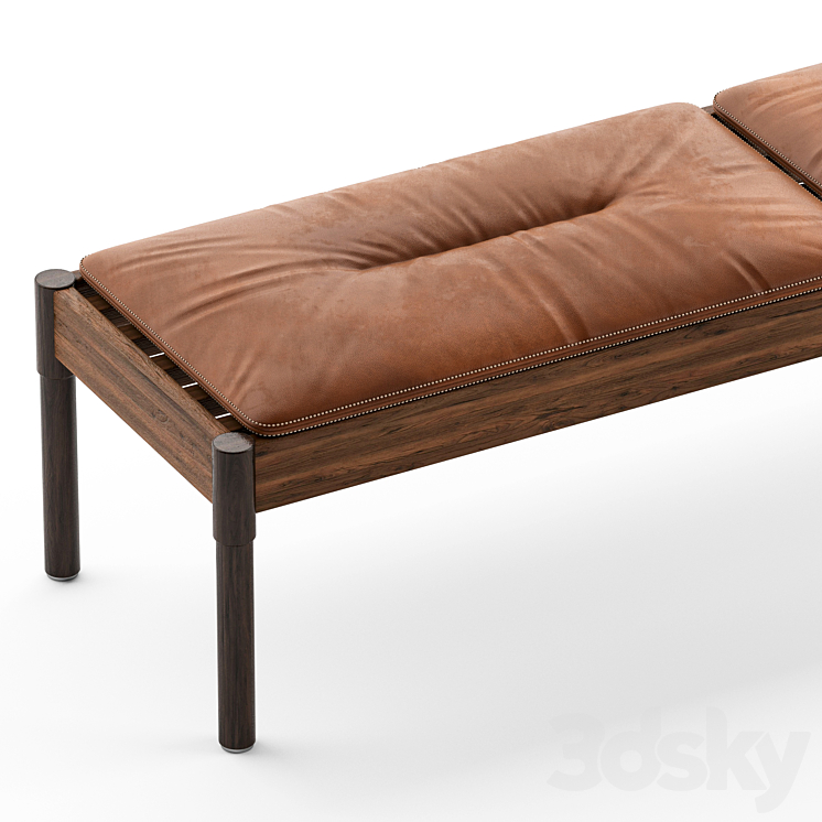 Exteta 10th Vieste Bench 3DS Max Model - thumbnail 2