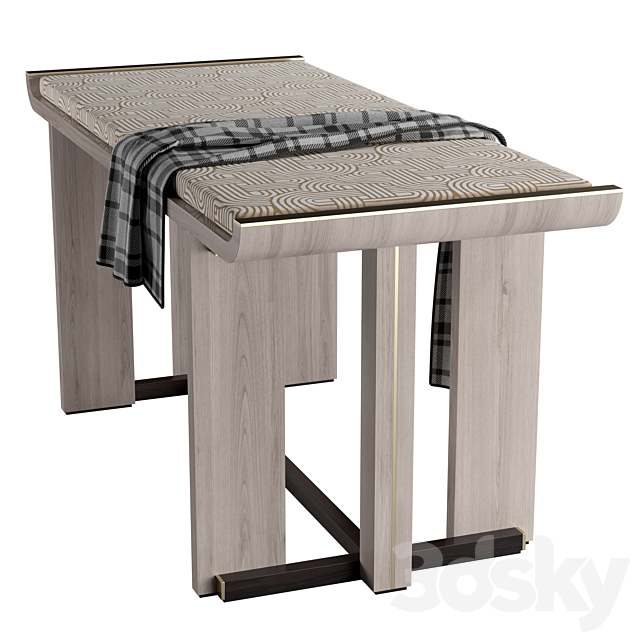 Frato ginza bench 3DSMax File - thumbnail 2