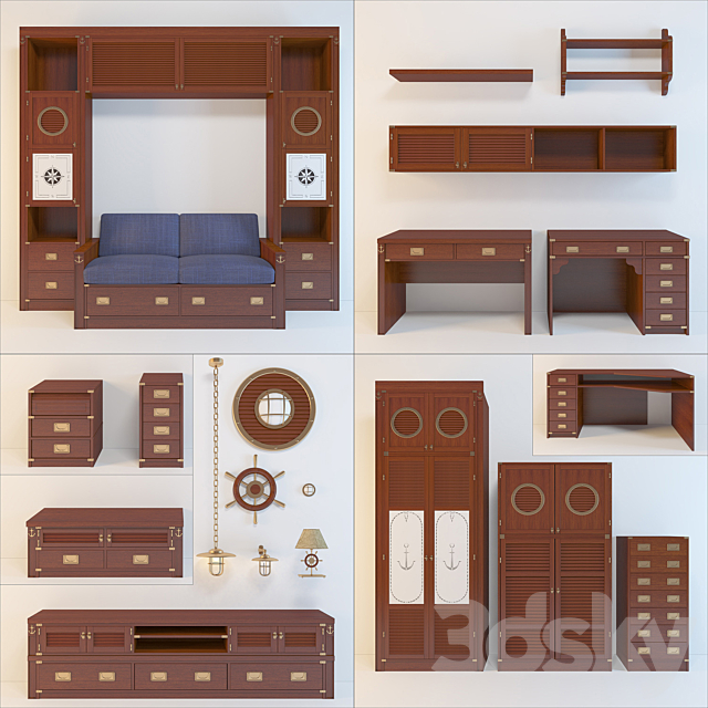 Furniture by Caroti 3DSMax File - thumbnail 1