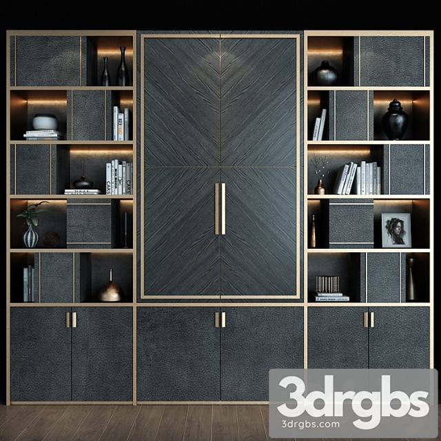 Furniture cabinet  079 2 3dsmax Download - thumbnail 1