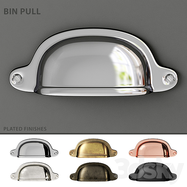 Furniture handle Nanz N 8661 3DSMax File - thumbnail 1