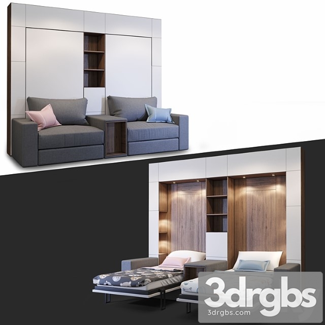 Furniture transformer olissys dual kids 2 3dsmax Download - thumbnail 1