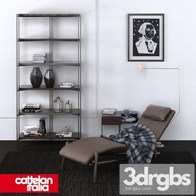 Furniture with decor – cattelan italia – donovan thor hudson dante 2 3dsmax Download - thumbnail 1