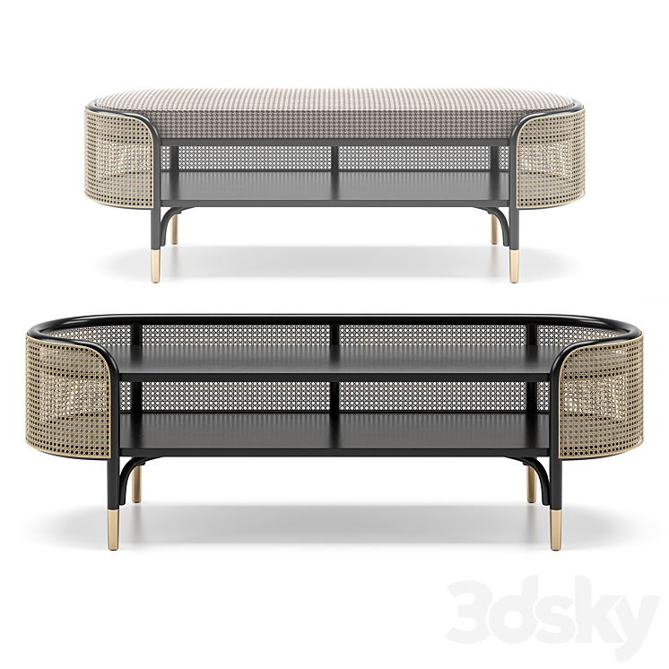 Gamfratesi's mos bench 3DS Max Model - thumbnail 1