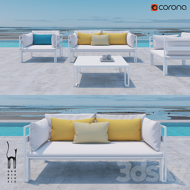 GANDIABLASCO Jian set 3DSMax File - thumbnail 1