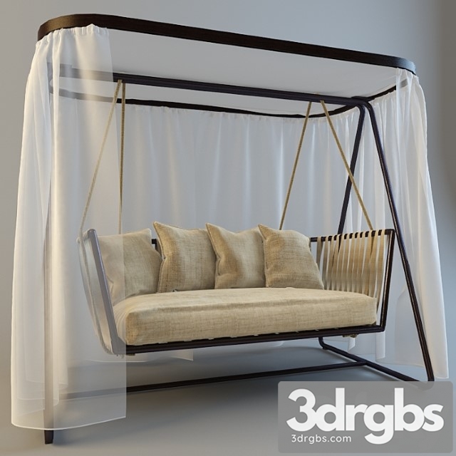 Garden swing 2 3dsmax Download - thumbnail 1