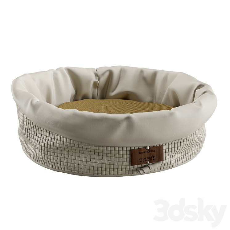 Giorgetti Bau'house pet bed 3DS Max - thumbnail 1